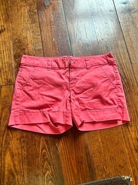 American Eagle Outfitters Salmon MIDI  Cotton Shorts